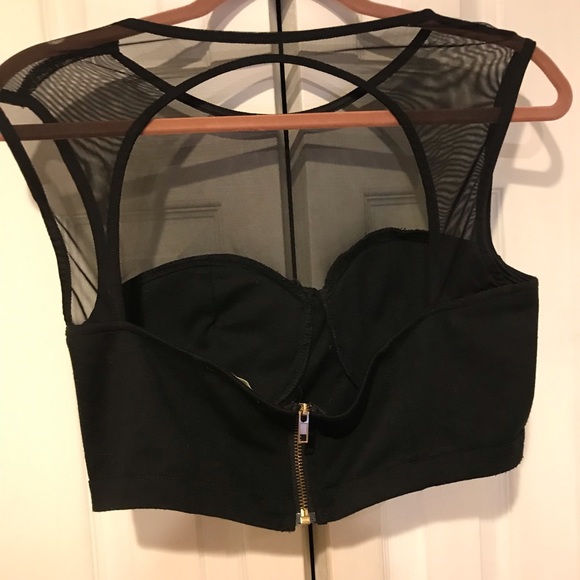 Tobi Selina mesh crop top - Picture 4 of 6